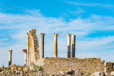 Roma şehri Volubilis, Fas 'ta riumphal kemeri