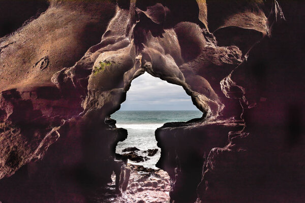 Эркюль на мысе Спартел у входа в Гибралтарский пролив возле Танжера в Марокко