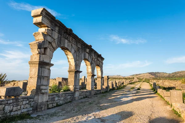 Roma şehri Volubilis, Fas 'ta riumphal kemeri