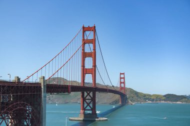 San Francisco 'daki Golden Gate Köprüsü, Kaliforniya, ABD