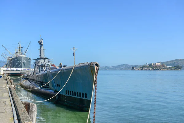 Uss Pampanito, San Francisco'daki Amerikan denizaltısı ,22 Nisan 2013