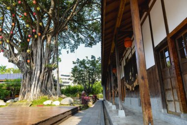 Taichung, Tayvan - 6 Nisan 2019: Altı Kültür Merkezi, Taichung, Tayvan