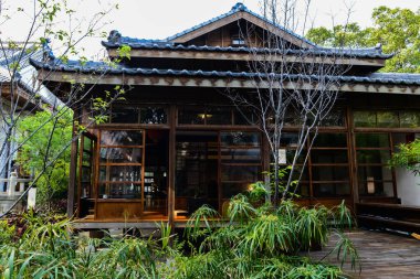 Taichung, Tayvan - 6 Nisan 2019: Altı Kültür Merkezi, Taichung, Tayvan