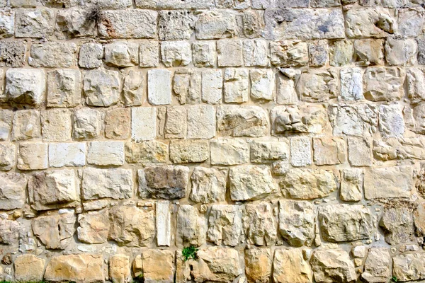 Textura Antiga Parede Pedra Cidade Antiga — Fotografia de Stock