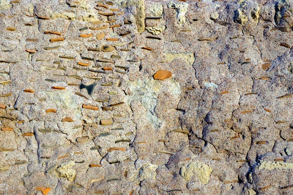 Textura Antigua Pared Piedra Antigua Ciudad —  Fotos de Stock