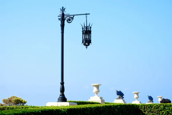 Beautiful Vintage Street Lamp Pattern — Stock Photo, Image