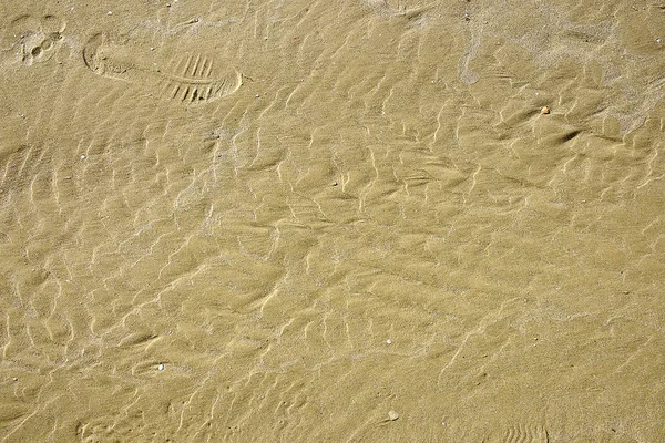 Tekstury Tła Piasku Morza Śródziemnego Izraelu — Zdjęcie stockowe