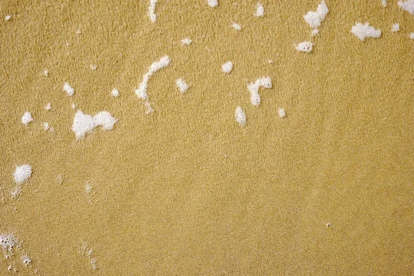 Texture Sfondo Schiuma Mare Sabbia — Foto Stock