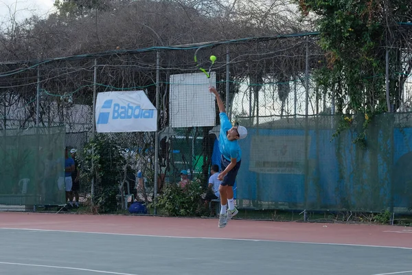 Srail Netanya Temmuz 2018 Genç Bir Adam Bir Spor Gömlek — Stok fotoğraf