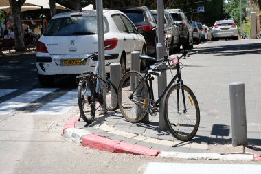 ISAREL - Tel Aviv, 29 Mayıs 2020: Kentsel çevre, ekolojik ulaşım kavramı