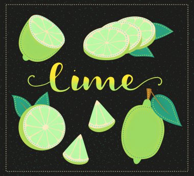 Vektör kireç setiyle arka plan. Harf. 