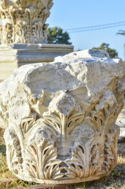 Kale kalıntıları, Ashkelon, İsrail