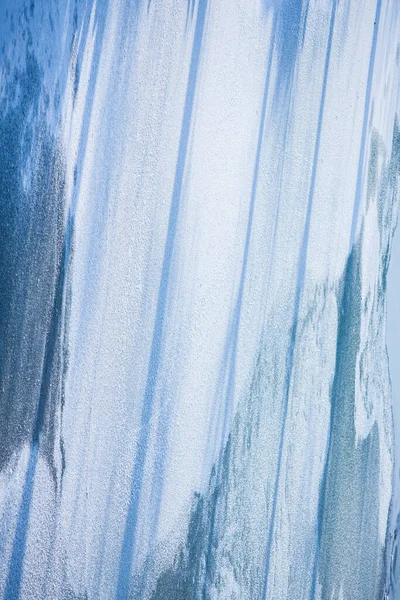 Abstrakt Zamrzlého Jezera Chladné Zimě — Stock fotografie