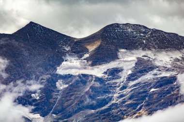 Grossglockner Ulusal Parkı 'ndan güzel manzara, Hohe Tauern, Avusturya