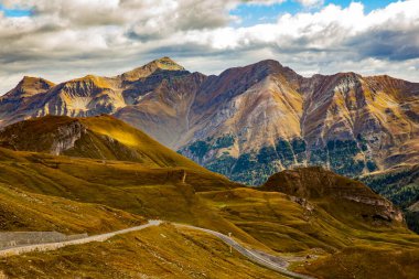 Grossglockner Ulusal Parkı 'ndan güzel manzara, Hohe Tauern, Avusturya