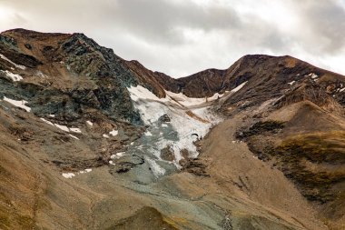 Grossglockner Ulusal Parkı 'ndan güzel manzara, Hohe Tauern, Avusturya