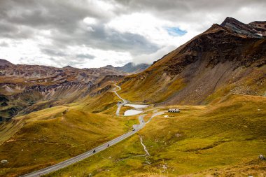 Grossglockner Ulusal Parkı 'ndan güzel manzara, Hohe Tauern, Avusturya