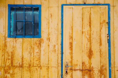 Renkli paslı metal arkaplan