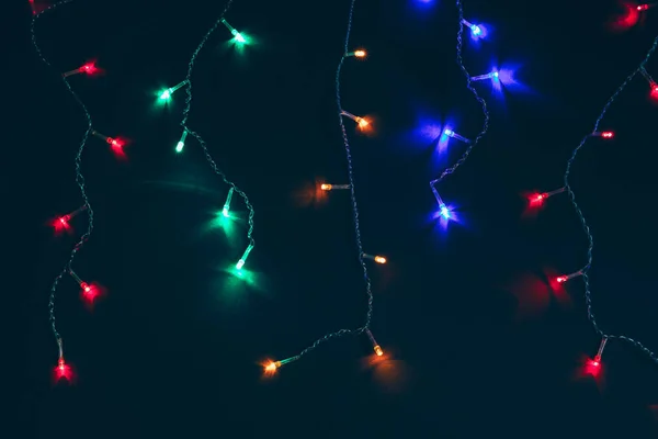 Christmas Lights Bokeh Tło — Zdjęcie stockowe