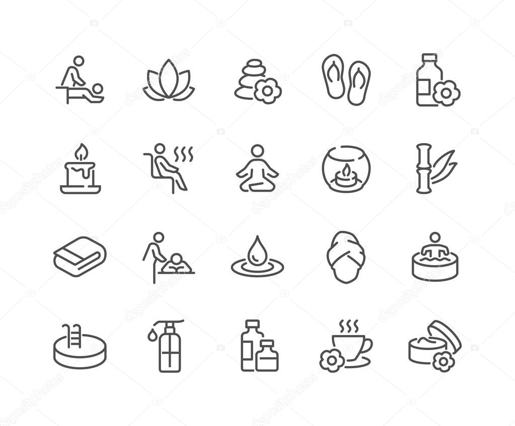 Line SPA Icons