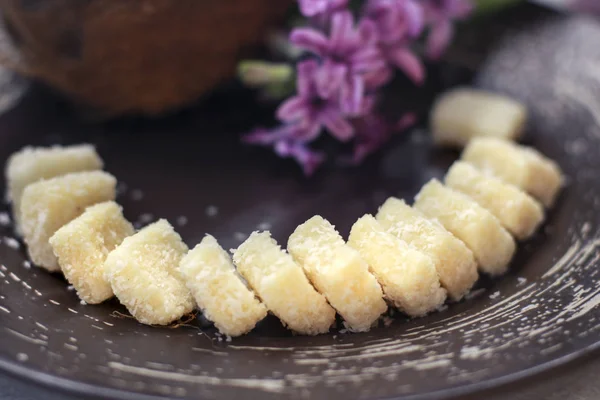 Coconut sweet candy. Recipes for healthy sweets