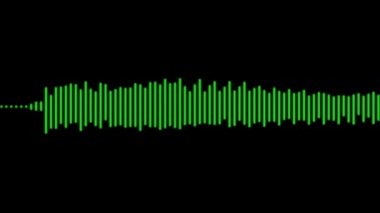 Elektronik dijital ses dalga formu spektrum elektronik dijital ses dalgası. Videolar yüksek teknoloji ve arka plan için idealdir