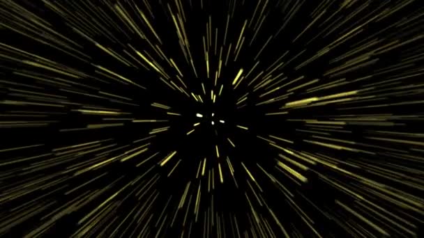 Estrelas Explosão Trail Animação Loop — Vídeo de Stock