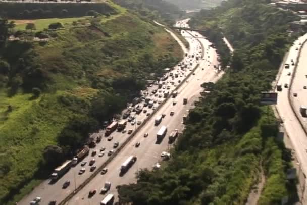 Εναέρια Θέα Στην Πόλη Ελικόπτερο Πάνω Από Καράκας Της Βενεζουέλας — Αρχείο Βίντεο