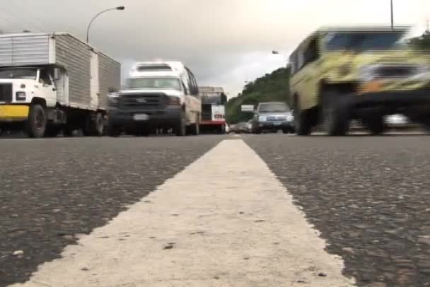 고속도로 카라카스 베네수엘라의 — 비디오