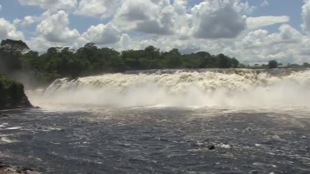 Park Narodowy Wodospadów Llovizna Wenezueli — Wideo stockowe