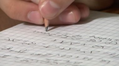 Okul genç yazma matematik formülleri