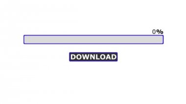 Internet indirme ilerleme çubuğu, PC ekran 