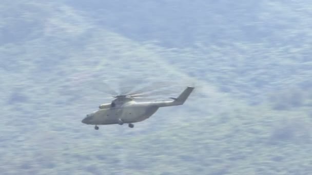 Helicóptero Militar Voando Caracas — Vídeo de Stock