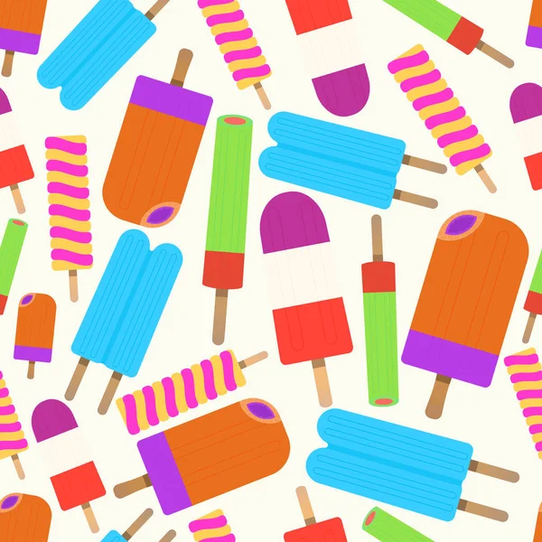 Ice Pop Textura Model Vectorial Fără Sudură Eps10 — Vector de stoc