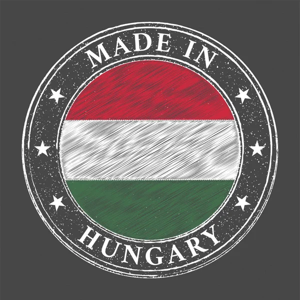 Macaristan şablonu yapılmıştır. Pul stilinde Macaristan Bayrağı.
