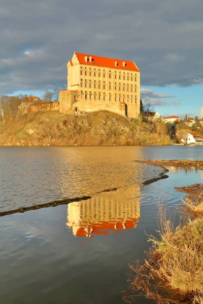 有趣的普卢姆洛夫城堡在捷克共和国 — 图库照片