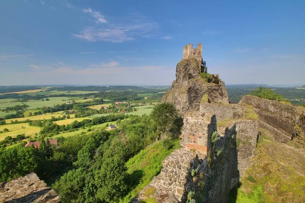 Istana Trosky Bohemian Paradise — Stok Foto