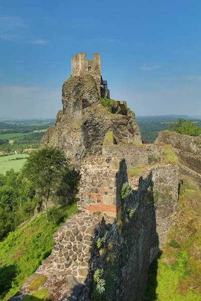 Trosky Kasteel Het Boheemse Paradijs — Stockfoto