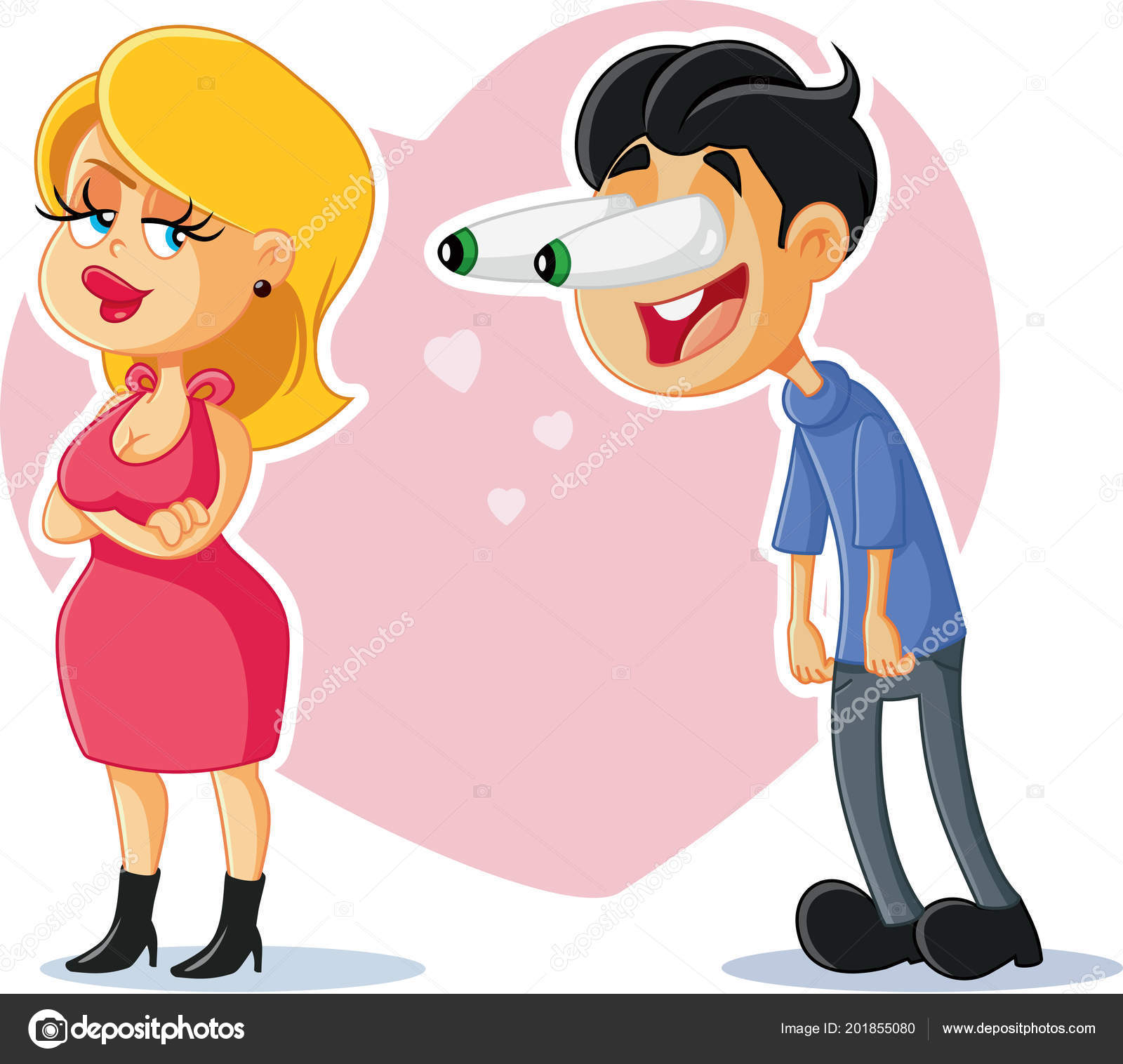 flirter cartoon