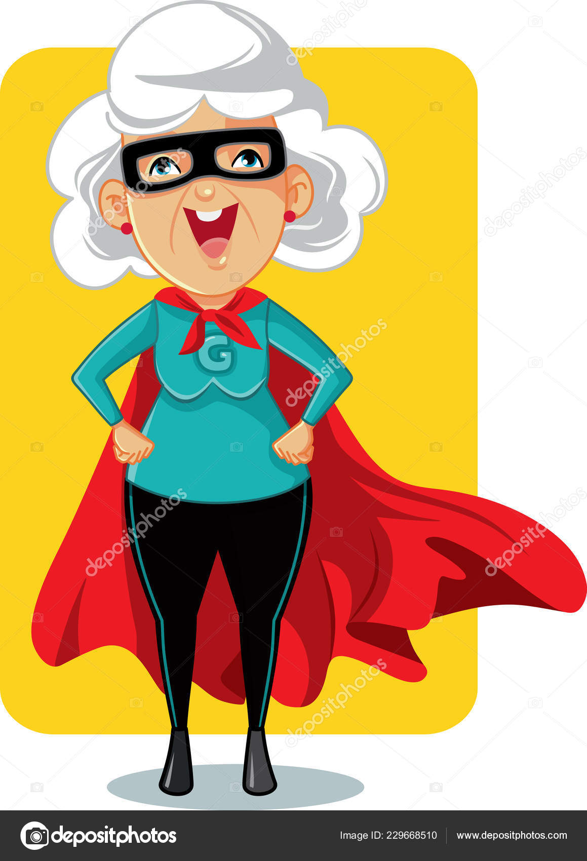 Super Granny Cartoon Vector Illustration Stock Vector Image by ©nicoletaionescu #229668510 Super Granny Cartoon Vector Illustration Stock Vector Image by ©nicoletaionescu #229668510