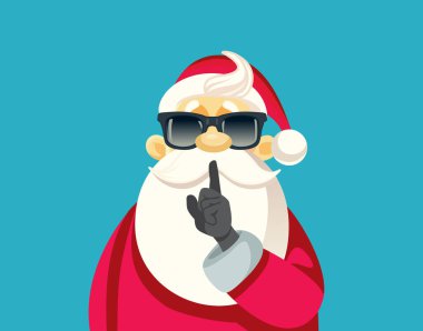Gizli Noel Baba Noel Partisi Vekil İllüstrasyonu İçin Hazır