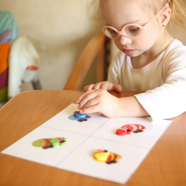 Girl Syndrome Involved Sorting — Stock Photo, Image