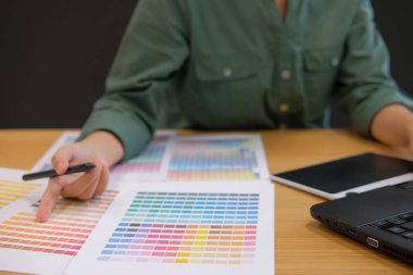 renk renk örneği örnek Katalog paleti Kılavuzu işyerinde seçim grafik iç mekan tasarımcısı.