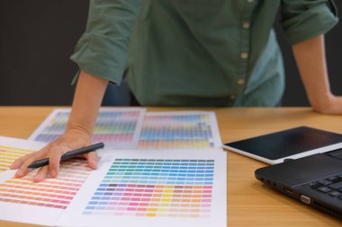 renk renk örneği örnek Katalog paleti Kılavuzu işyerinde seçim grafik iç mekan tasarımcısı.