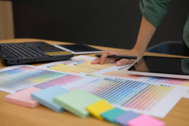 renk renk örneği örnek Katalog paleti Kılavuzu işyerinde seçim grafik iç mekan tasarımcısı.