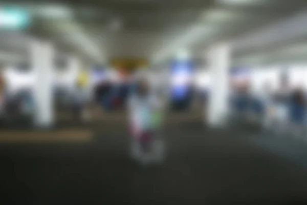 People Airport Terminal Blur Defocused Background — Stock Photo, Image