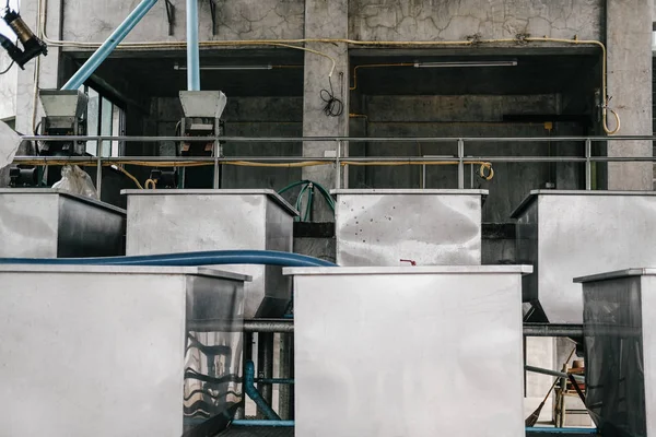 bucket for coffee washing in wet processing method in food facto