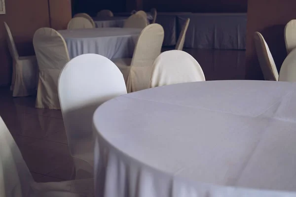 Spisebord Cateringtjenester Til Bryllupsfesten – stockfoto