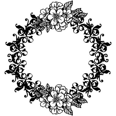 Duvar kağıdı beyaz çiçek tasarım çerçevesi Vektör illüstrasyon