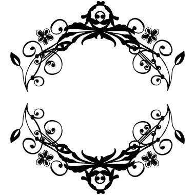 Vektör illüstrasyon çeşitli desenli çeşitli dekorasyon